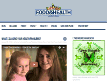 Tablet Screenshot of foodandhealthrevolution.com